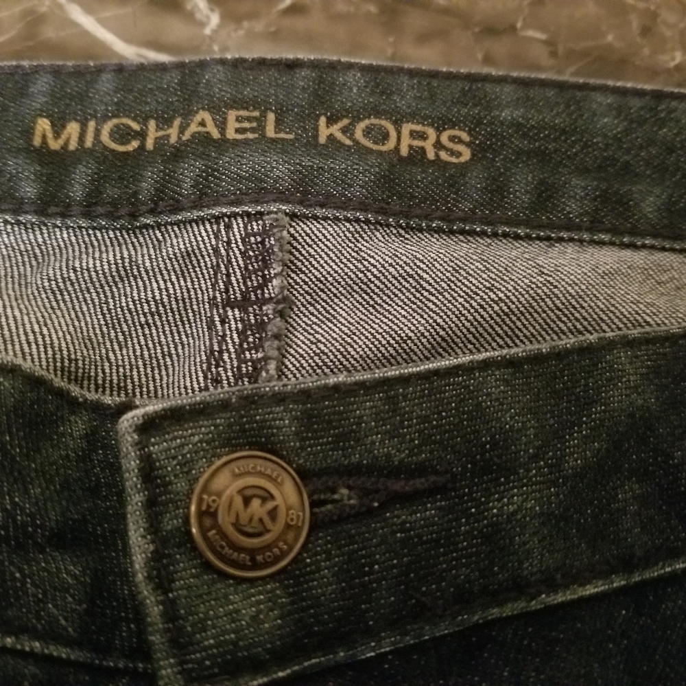 Michael kors straight leg perfect jeans